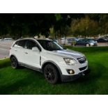 2013 VAUXHALL ANTARA SE NAV CDTI S/S 4X4 SUV - WHITE, 2.2 CDTI MANUAL, 170K MILES *NO VAT ON HAMMER