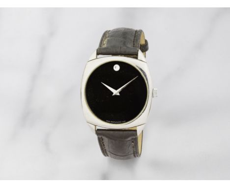 Movado. Montre bracelet en acier mouvement automatiqueMovado. A stainless steel automatic wristwatch Model: MuseumReference: 