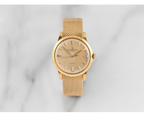 Vacheron &amp; Constantin. Montre bracelet en or jaune 18K (750) mouvement automatiqueVacheron &amp; Constantin. An 18K gold 