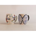 Two Moorcroft mugs to include Snow Angel and Snowflake (2)