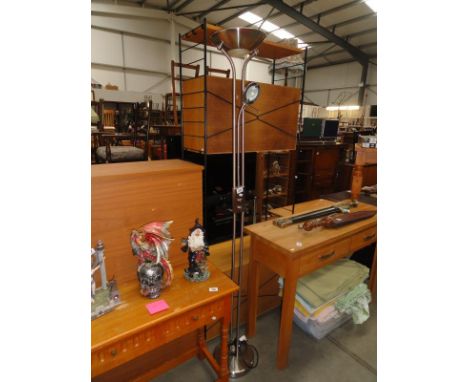 A modern standing lamp