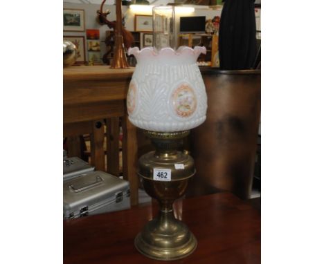An oil lamp