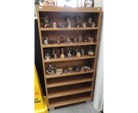 A 7 shelf bookshelf