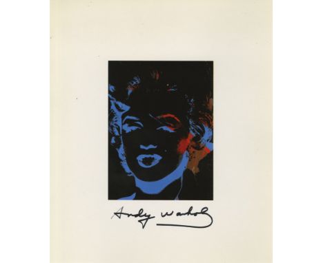 Artist: Andy Warhol (American, 1928 - 1987). Title: "One Multicolored Marilyn #1". Medium: Color offset lithograph. Date: Com