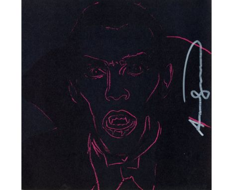 Artist: Andy Warhol (American, 1928 - 1987). Title: "Dracula [announcement]". Medium: Color offset lithograph. Date: Composed