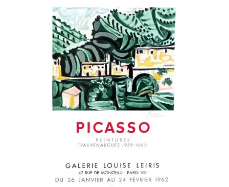 Artist: Pablo Picasso (Spanish, 1881 - 1973). Title: "Picasso: Peintures (Vauvenargues 1959 - 1961) [Galerie Louise Leiris]".