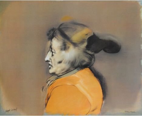 Artist: Rafael Coronel (Mexican, 1931-2019). Title: "Mujer de Zacatecas". Medium: Color offset lithograph. Date: Printed 1978