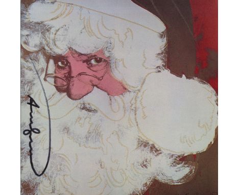 Artist: Andy Warhol (American, 1928 - 1987). Title: "Santa Claus [announcement]". Medium: Color offset lithograph. Date: Comp