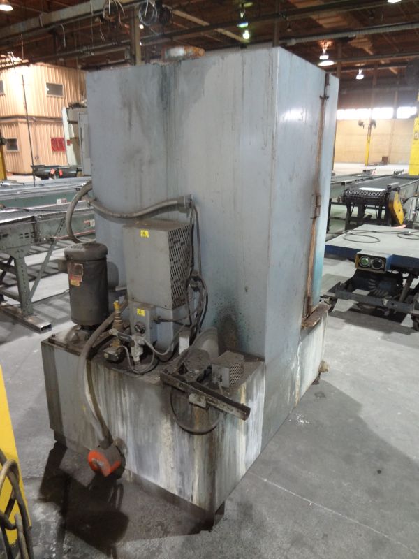 JRI MODEL SKFL500 FRONT LOADING PARTS WASHER; S/N 04135, 3 HP PUMP