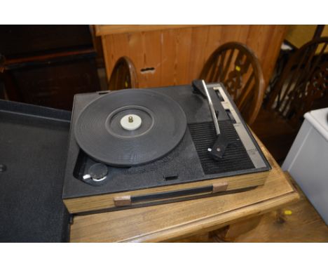 A Fidelity portable record player - sold as collectors item