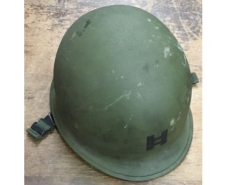 American Army helmet, &nbsp;WW2 style with helmet liner.