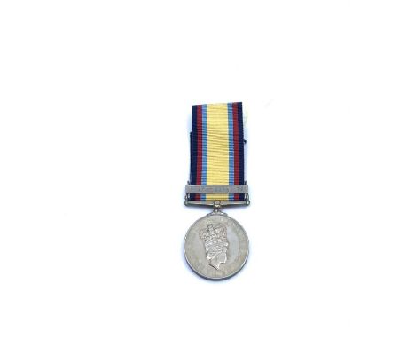 A Gulf Medal 1990-91 with 16 Jan to 28 Feb clasp, awarded to SPR. K. O'Gara, 24841602,Royal Engineers. 