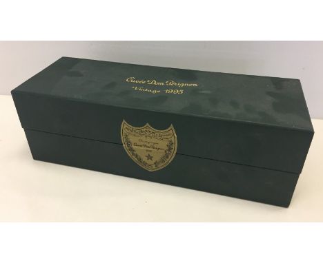 A boxed bottle of Cuvée Dom Perignon Champagne, 1995 vintage. Box still sealed. 750ml