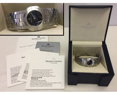 Ladies Maurice Lacroix Swiss watch in original box AE46125 / 59858 model, needs a battery 