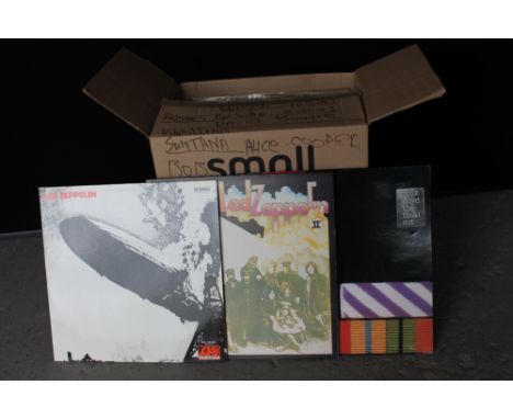 ROCK- Nice collection of around 40 x mainly LP's to include collectible titles. Artists/titles to include Led Zeppelin I and 