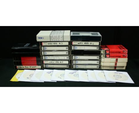 THE WHO - collection of John Entwistle private music recordings spanning 14 Betamax tapes and recorded by John during the lat