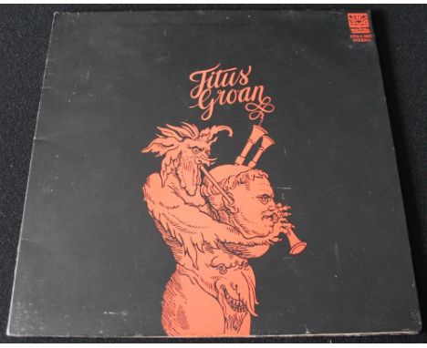 TITUS GROAN - A sought after self titled 1st and only studio album from Titus Groan issued on Dawn (DNLS 012). This copy is t