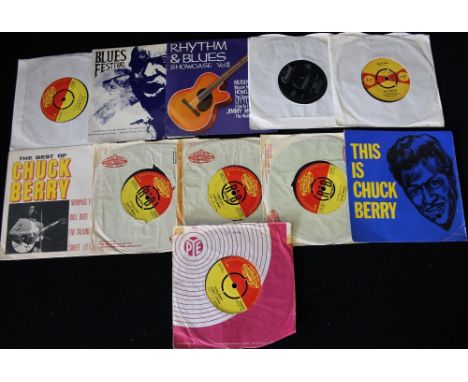 R&B/ROCK 'N' ROLL/BLUES - Great pack of 11 x 7" singles and Ep's. Artists/titles to include Chuck Berry x5 to include This Is