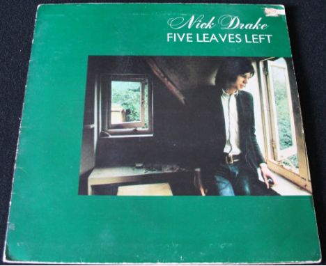 NICK DRAKE - FIVE LEAVES LEFT - A well presented 1st UK pressing of the mesmerising 1969 release on Island (black "block" log