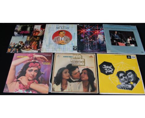 WORLD/BOLYLWOOD - Nice bundle of 7 x difficult to find LP's. Titles are R.D Burman - Haré Rama Haré Krishna (Odeon MOCE 4102 