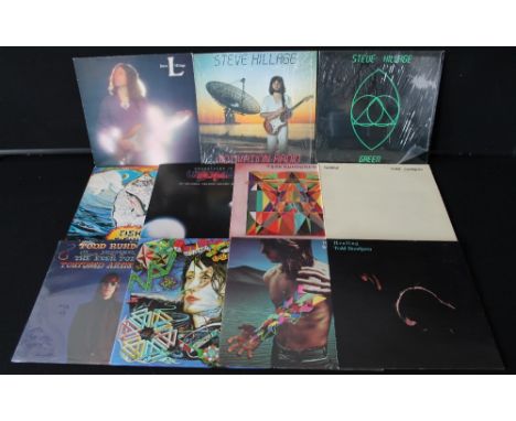 TODD RUNDGREN/STEVE HILLAGE AND RELATED - Collection of 18 x LP's to include 14 titles by Todd Rundgren/Utopia and 4 x Steve 