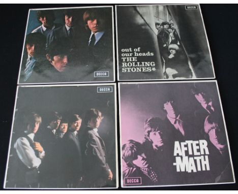 THE ROLLING STONES - Collection of 4 well presented early studio albums, all issued in mono on Decca (unboxed). Titles are Ou