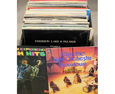 ROCK/POP - Collection of around 60 x LP's to include popular albums. Artists/titles to include Jimi Hendrix - Smash Hits, Fle