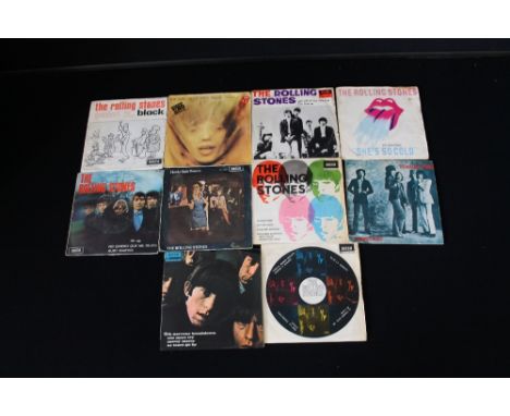 ROLLING STONES - Bundle Of 10 x Spanish Ep's. Titles to include 19th Nervous Breakdown (Decca SDGE 81 128), Everybody Needs S