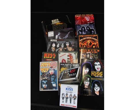 KISS - a collection of 17 books and 39 booklets on the subject of Kiss, to include Troopers Manual 1-4 Despatch, Kiss Army In