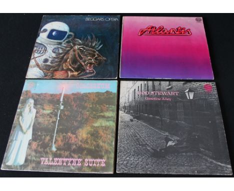 VERTIGO SWIRL - Collection of 4 x original title LP's. Titles are Beggars Opera - Pathfinder 1st UK press (6360 073 in 6 part