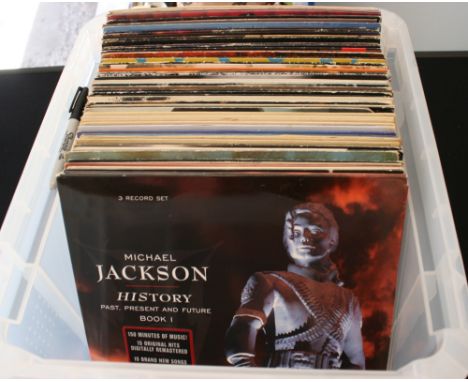 ROCK - Collection of around 60 x LP's to include collectible titles. To include Michael Jackson -  HIStory - Past, Present An