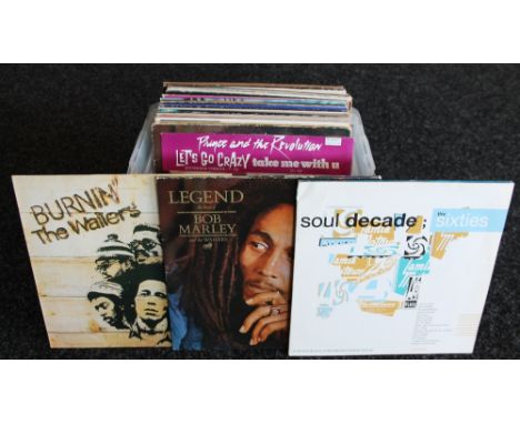 SOUL/R & B - Collection of 35 x LP's to include popular titles and compilations. Artists/titles to include Bob Marley And The