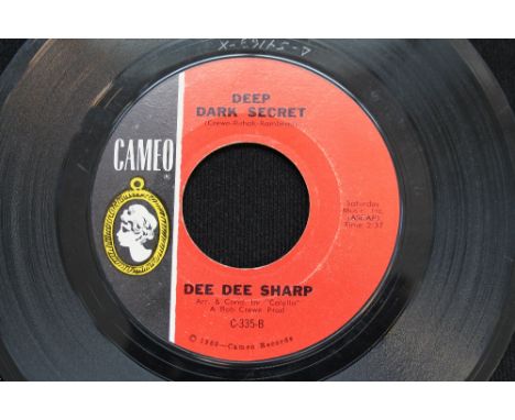 DEE DEE SHARP - DEEP DARK SECRET/GOOD - An original copy of the 1960 release on Cameo (C-335). Despite "Good" on the A side, 