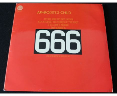 APHRODITES CHILD - 666 - A 1st UK pressing of the highly sought after 1972 release, issued on the Vertigo swirl label (6333 5