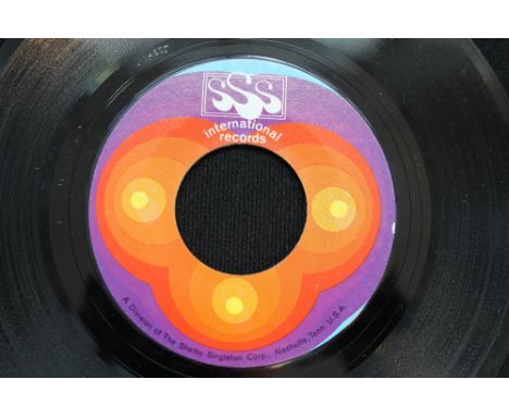 JOHNNY ADAMS - A rare misspressing of You're A Bad Habit Baby which omits any text on the A side label. Issued on SSS Interna