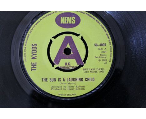 THE KYDDS - A demo copy on Nems (54-4095) of The Sun Is A Laughing Child. The record is in Ex condition with just one or two 