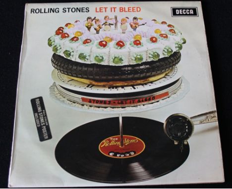 THE ROLLING STONES - LET IT BLEED - A very well presented 1st mono pressing complete with poster and original "Full Color Rol