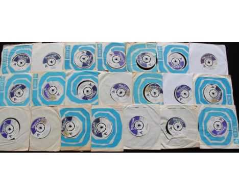 EARLY 70s DECCA DEMOS - Super collection of 21 x demonstration 7" singles. Artists/titles/catalogue numbers to include Choppe