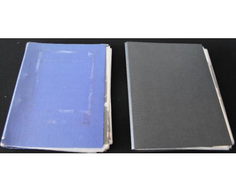 PRESS PHOTOGRAPHS - two folders of press photographs, one filled with original press photographs (x70), the other reprints (x