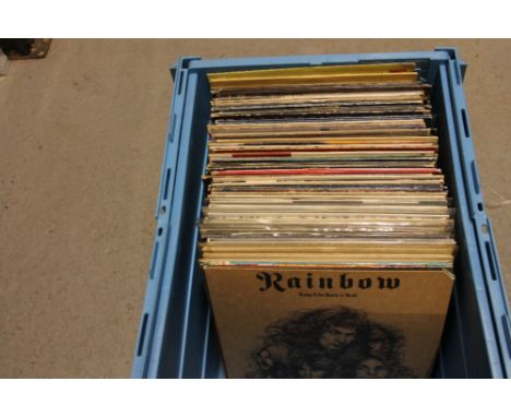 ROCK/METAL - Interesting collection of over 150 x LP's and 12" singles to include sought after titles. To include albums by t