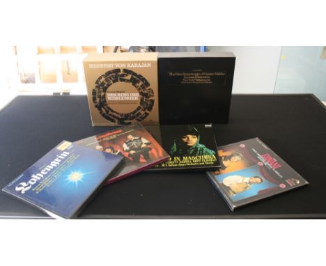 CLASSICAL BOX SETS - Collection of 6 x collectible box sets. To include The Nine Symphonies Of Gustav Mahler issued on Columb