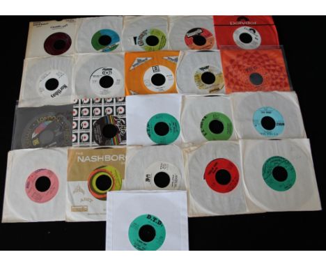 FUNK - Great selection of 20 x original US 7" singles. Artists/titles to include Rulie Garcia - Be My Brother (Dore 859), Cry