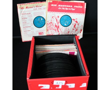 ROCK 'N' ROLL SINGLES/78s - An interesting collection of around 80 x 7" singles and 5 x Elvis Presley 78s. The singles have a