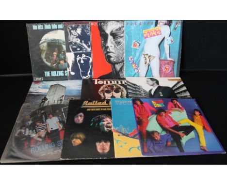 THE WHO/ROLLING STONES/60s - Collection of 11 x LP's, a CD box set and 17 x 7" singles. Who titles to include Who's Next (248