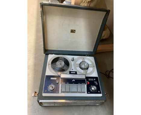 A HMV reel to reel recorder