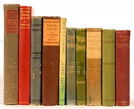 [ BOOKS BY E OE SOMERVILLE and MARTIN ROSS INCLUDING 1ST EDITIONS ]:THE STATES THROUGH IRISH EYES Boston and New York, Hought