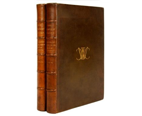 [THE LEA AND DOVE DE LUXE EDITION]  WALTON, IZAAK and COTTON, CHARLESTHE COMPLEAT ANGLER OR THE CONTEMPLATIVE MAN'S RECREATIO