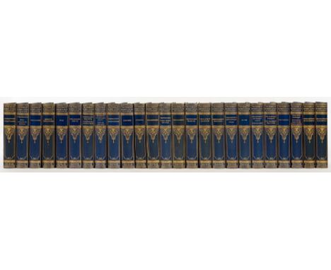 STEVENSON, ROBERT LOUISTHE WORKS, WAVERLEY EDITIONLondon, Waverley Book Company Limited, 1925. First Waverley edition, 25 vol