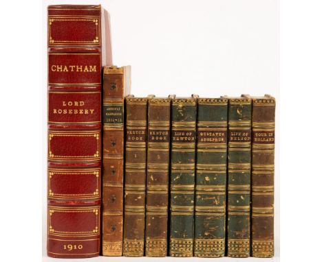ROSEBERY,  LORD CHATHAM HIS EARLY LIFE AND CONNECTIONSLondon, Arthur L Humphreys, 1910. First edition, large 8vo, occasional 