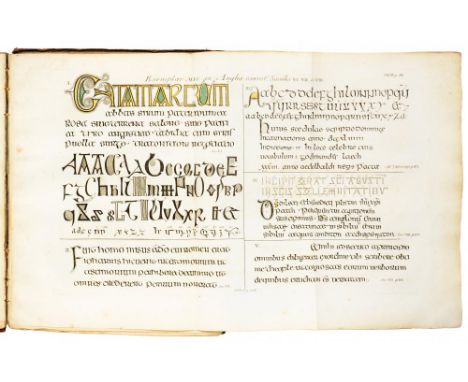 ASTLE, THOMASTHE ORIGIN AND PROGRESS OF WRITING, AS WELL HIEROGLYPHIC AS ELEMENTARYLondon, T Bensley for J White, 1803. Secon